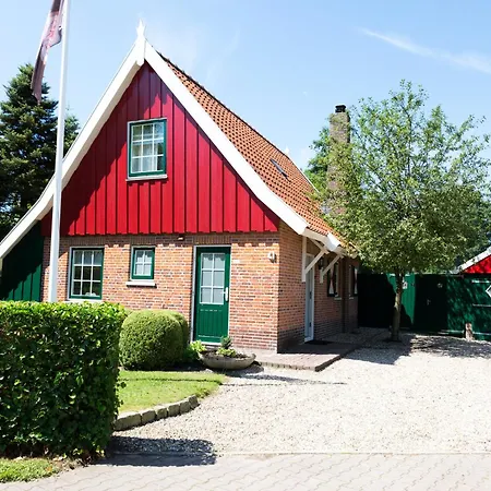 De Appelbloesem 6-persoons Met Overdekte Hottub, Barrelsauna, Lounge, Wifi Ferienhaus *