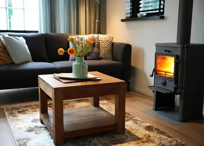 Сasa de vacaciones De Appelbloesem 6-persoons Met Overdekte Hottub, Barrelsauna, Lounge, Wifi *