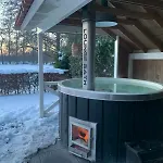 De Appelbloesem 6-persoons Met Overdekte Hottub, Barrelsauna, Lounge, Wifi *